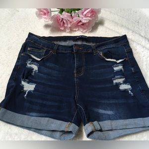 Blue savvy shorts size 14 very stretchy